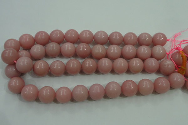 COP1217 15.5 inches 18mm round Chinese pink opal gemstone beads