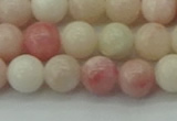 COP1226 15.5 inches 6mm round Chinese pink opal beads wholesale