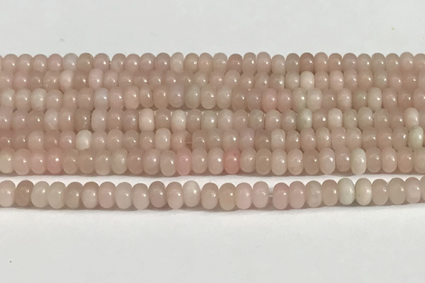 COP1236 15.5 inches 2.5*4mm rondelle Chinese pink opal beads