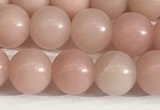 COP1242 15.5 inches 8mm round Chinese pink opal beads