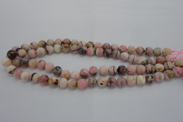 COP1252 15.5 inches 8mm round natural pink opal gemstone beads