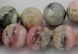 COP1256 15.5 inches 16mm round natural pink opal gemstone beads