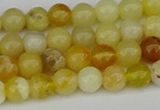 COP1426 15.5 inches 6mm round yellow opal beads wholesale