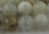 COP1454 15.5 inches 12mm round grey opal gemstone beads