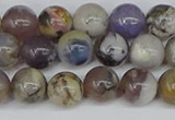 COP1512 15.5 inches 8mm round amethyst sage opal beads wholesale