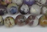 COP1514 15.5 inches 12mm round amethyst sage opal beads wholesale