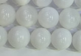 COP1616 15.5 inches 8mm round white opal gemstone beads