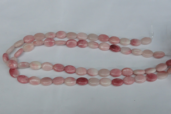 COP165 15.5 inches 10*14mm oval pink opal gemstone beads wholesale