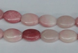 COP166 15.5 inches 12*16mm oval pink opal gemstone beads wholesale