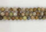 COP1672 15.5 inches 10mm round yellow opal gemstone beads