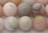 COP1703 15.5 inches 8mm round natural pink opal gemstone beads