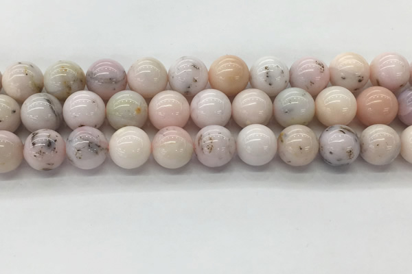 COP1706 15.5 inches 14mm round natural pink opal gemstone beads