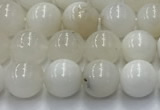 COP1730 15.5 inches 6mm round white opal beads wholesale