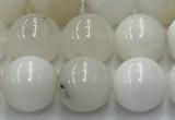 COP1731 15.5 inches 8mm round white opal beads wholesale