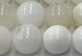 COP1733 15.5 inches 12mm round white opal beads wholesale