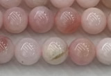 COP1780 15.5 inches 6mm round pink opal gemstone beads