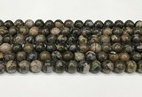 COP1802 15.5 inches 8mm round grey opal beads wholesale