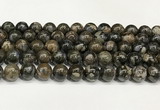 COP1803 15.5 inches 10mm round grey opal beads wholesale