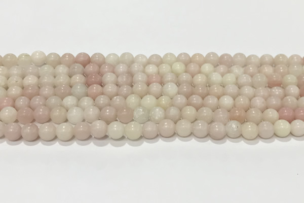 COP1821 15.5 inches 6mm round Chinese pink opal gemstone beads wholesale