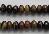 COP201 15.5 inches 6*10mm rondelle natural brown opal gemstone beads