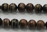 COP221 15.5 inches 10mm round natural brown opal gemstone beads