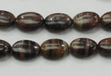 COP231 15.5 inches 10*14mm oval natural brown opal gemstone beads