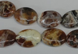 COP316 15.5 inches 13*18mm oval brandy opal gemstone beads wholesale