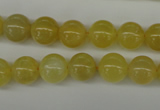 COP333 15.5 inches 10mm round yellow opal gemstone beads wholesale