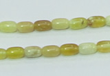 COP356 15.5 inches 5*8mm rice yellow opal gemstone beads wholesale