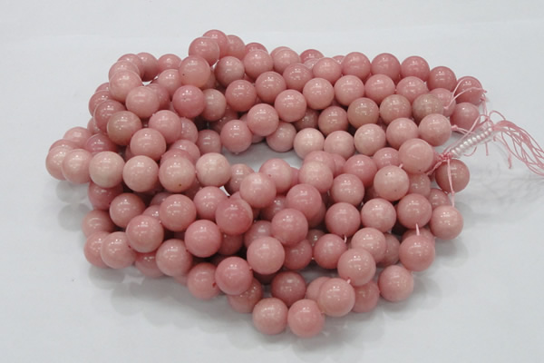 COP406 15.5 inches 14mm round Chinese pink opal gemstone beads