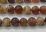 COP502 15.5 inches 10mm round natural red opal gemstone beads