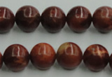 COP514 15.5 inches 14mm round red opal gemstone beads wholesale