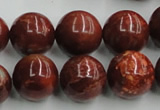 COP515 15.5 inches 16mm round red opal gemstone beads wholesale