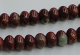 COP519 15.5 inches 6*10mm rondelle red opal gemstone beads wholesale