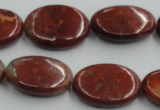 COP523 15.5 inches 18*25mm oval red opal gemstone beads wholesale