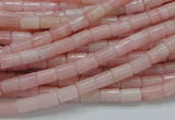 COP58 15.5 inches 4*7mm column natural pink opal gemstone beads