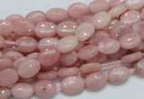 COP61 15.5 inches 6*8mm oval natural pink opal gemstone beads