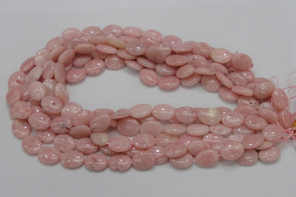 COP64 15.5 inches 12*16mm oval natural pink opal gemstone beads