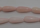 COP87 15.5 inches 8*20mm teardrop natural pink opal gemstone beads