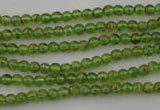 COQ51 15.5 inches 4mm round natural olive quartz beads wholesale