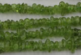 COQ61 15.5 inches 3*7mm natural olive quartz chips beads wholesale