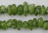 COQ64 15.5 inches 8*12mm natural olive quartz chips beads wholesale