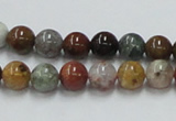 COS39 15.5 inches 8mm round ocean stone beads wholesale