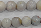 COS60 15.5 inches 13mm round ocean stone beads wholesale