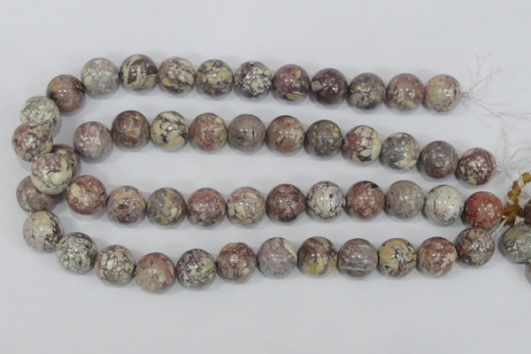 COT04 15.5 inches 14mm round osmanthus stone beads wholesale