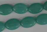 COV121 15.5 inches 13*18mm oval candy jade beads wholesale