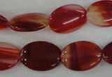 COV129 15.5 inches 13*18mm oval red agate beads wholesale