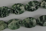 COV131 15.5 inches 13*18mm oval tree agate gemstone beads wholesale