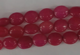 COV40 15.5 inches 8*10mm oval candy jade gemstone beads wholesale