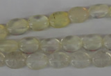 COV41 15.5 inches 8*10mm oval watermelon yellow beads wholesale